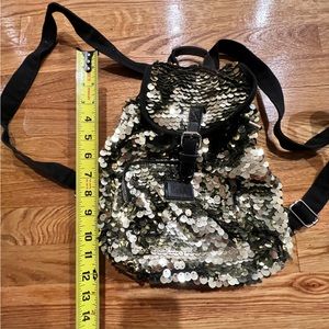PINK mini sequin Backpack